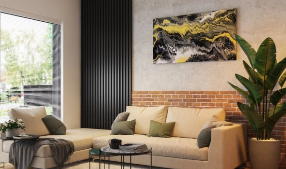 A Wall Panel Enhances Aesthetics While Providing Additional Insulation