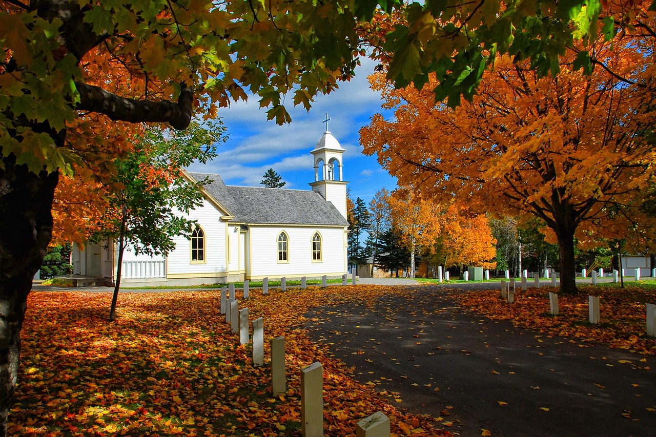 Canada, autumn, church — Atomic Wallet: The Ideal App for Seamless Crypto Management