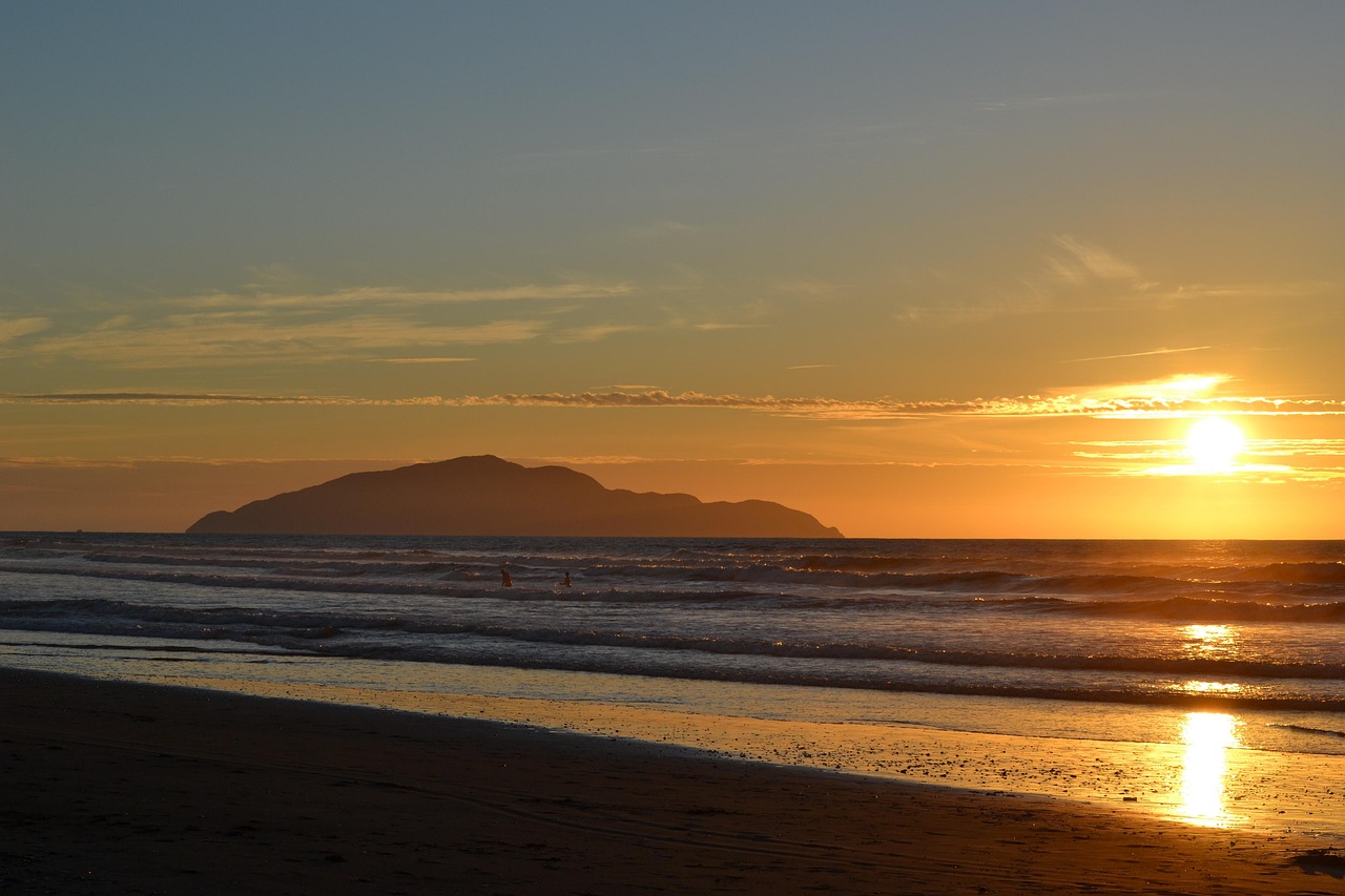 Sunset, kapiti coast, new zealand — Experience Seamless Crypto Management with Ledger Live