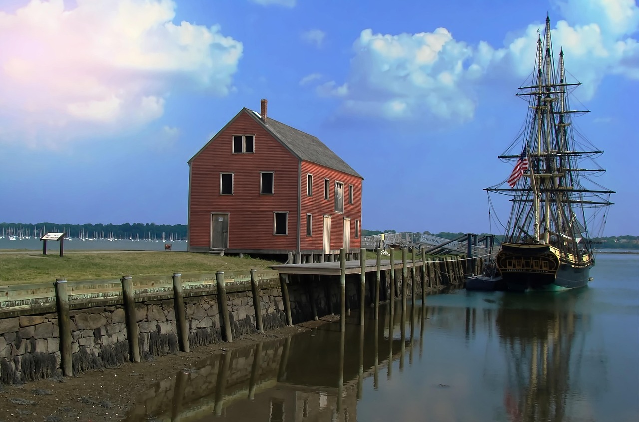 Harbor, new england, sea — Experience Seamless Management with Ledger Live