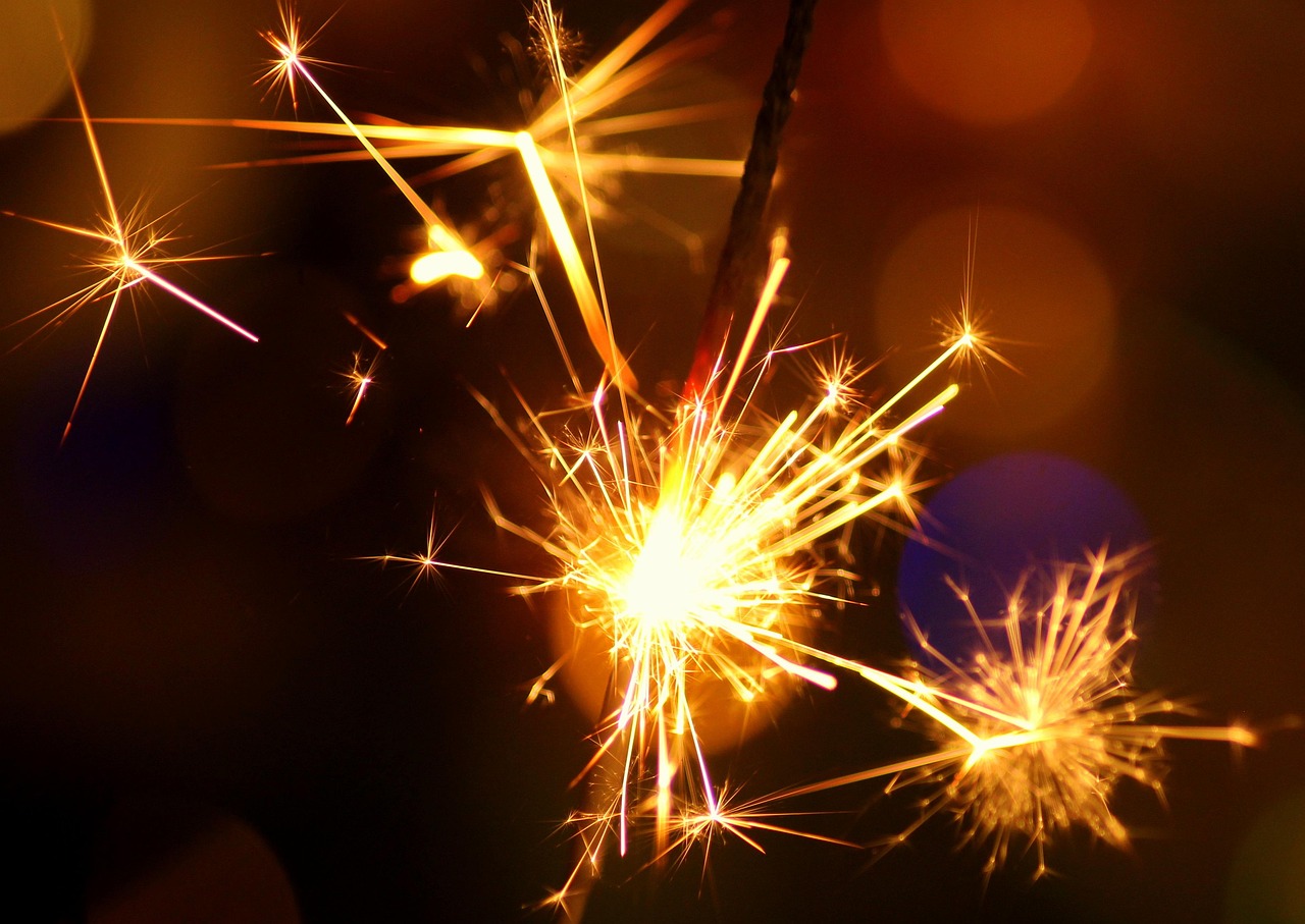 Sparklers, sparks, new year's eve — Experience the Future of Crypto Management with Ledger Live