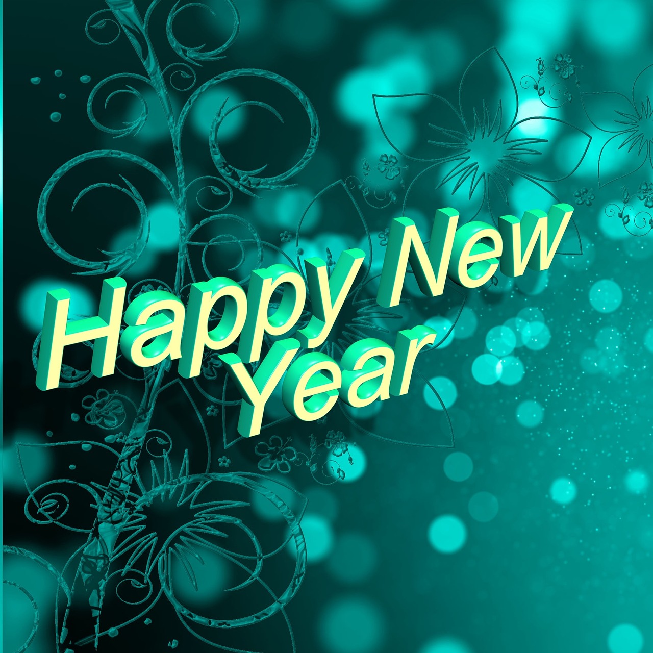Writing, lettering, happy new year — Experience the Future of Crypto with Atomic Wallet