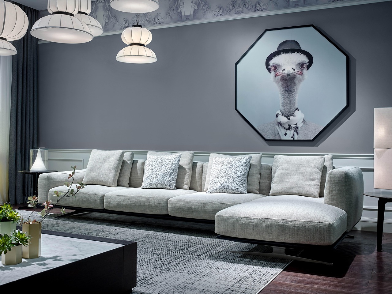 Home, sofa, interior — "Find the Perfect Windows for Your Kirkland Home"