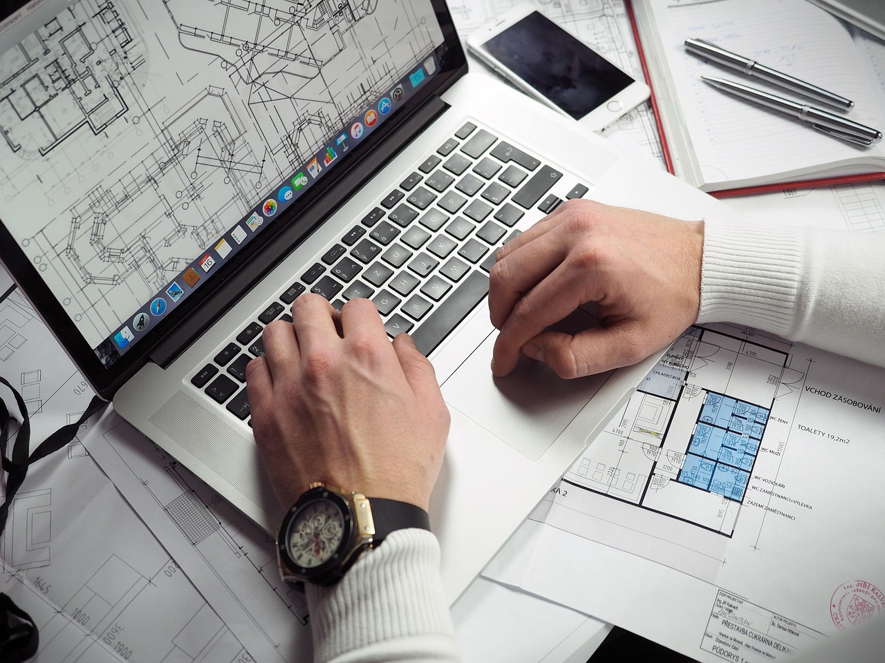 Blueprints, entrepreneur, hands — How Restricted Property Trusts Can Minimize Your Tax Burden By Kenton Crabb Charlotte Nc