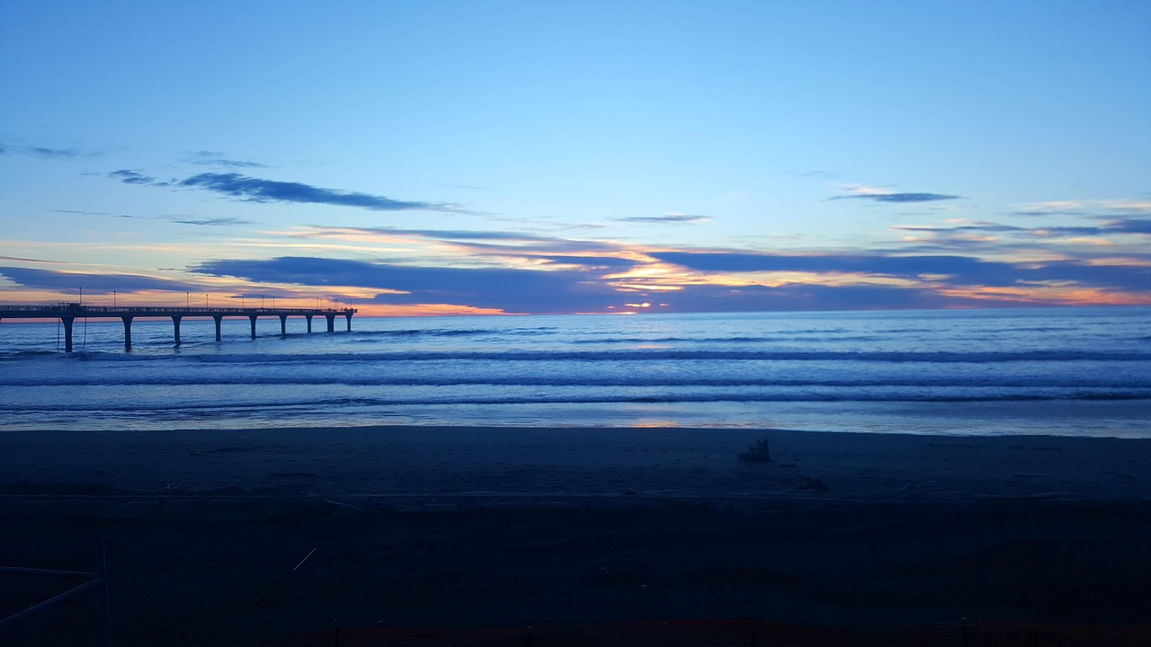 New zealand, beach, sunset — Maximize Your Crypto Potential with Raydium Trading