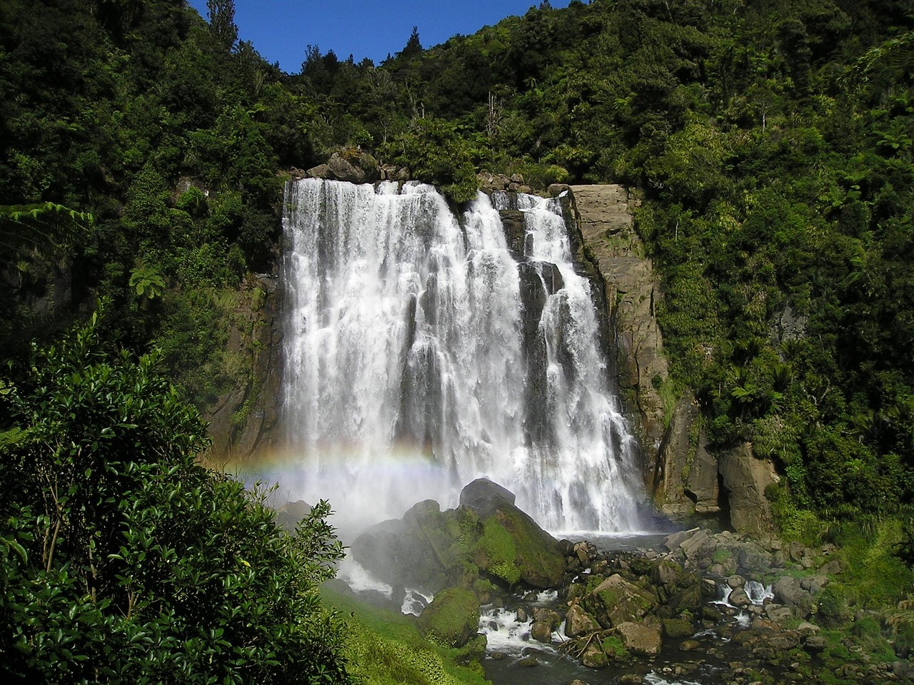 New zealand, waterfall, nature — Unleashing the Power of Jupiter Swap for Crypto Fans
